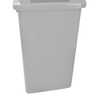 Cesto Quad Cinza 60L com Adesivo BRALIMPIA-CV61CZ - Imagem 5
