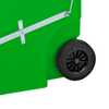 Cesto Gari Verde 120L com Rodas 200mm e Pedal - Imagem 5