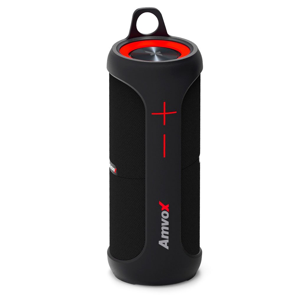 Caixa de Som Acústica Duo X Vermelha 20W Bivolt a Prova Água com Duo Bluetooth -AMVOX-000504001