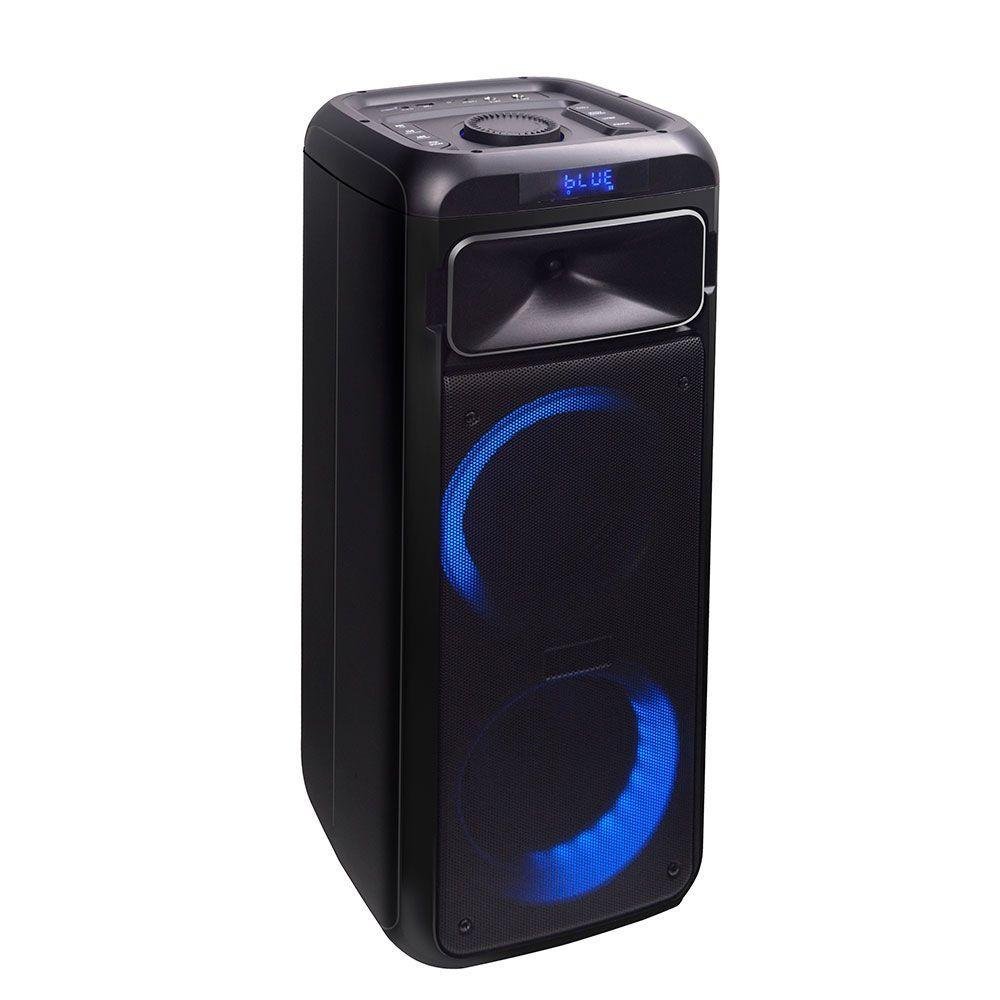 Caixa de Som Amplificada Bluetooth Portátil Gallant 750W Lights Colors Swich Bivolt - Imagem zoom