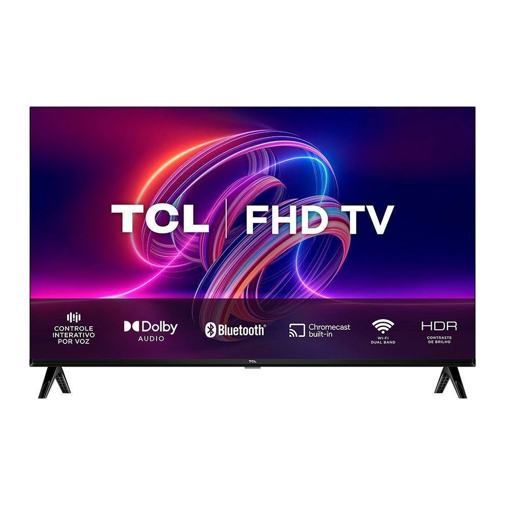 Smart Tv S5400a Full Fhd Android Tv 43 Polegadas Tcl Preto Bivolt - Imagem zoom