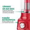 Liquidificador L-900 Fr 2,7l 900w Mondial Vermelho 220V - Imagem 4