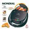 Sanduicheira Fast Grill E Sandwich Antiaderente 750w S-12 Preta 127V - Imagem 3