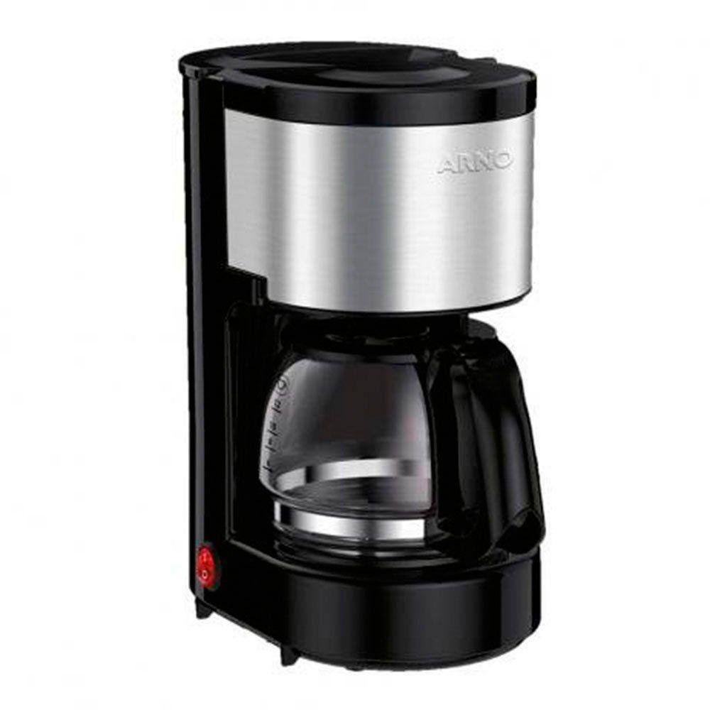 Cafeteira Arno Perfectta Cfpi 600ml Inox Preto 110v - Imagem zoom