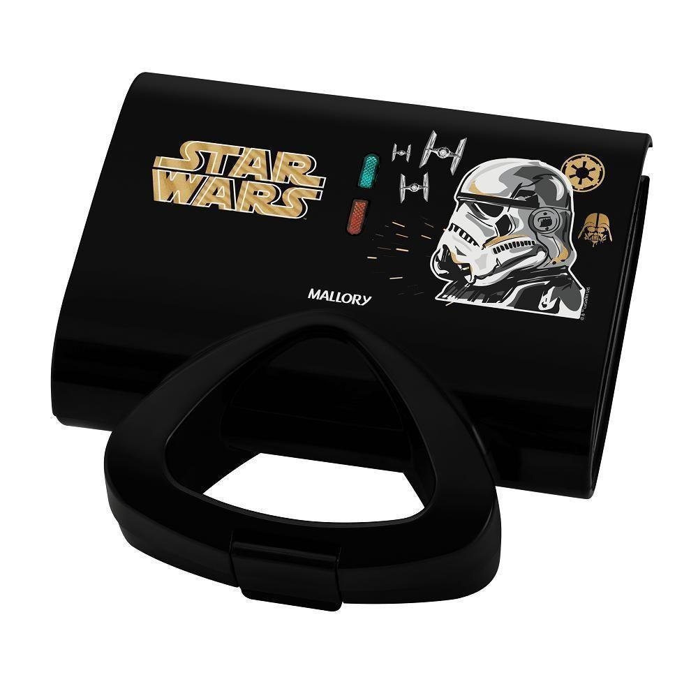 Sanduicheira Mallory Star Wars Empire Plates Preto 220V - Imagem zoom