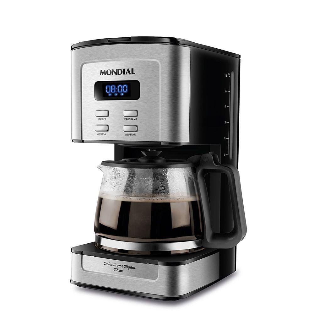 Cafeteira Mondial Dolce Arome C-44-32X-SDI Inox 127V 4054-01 - Imagem zoom