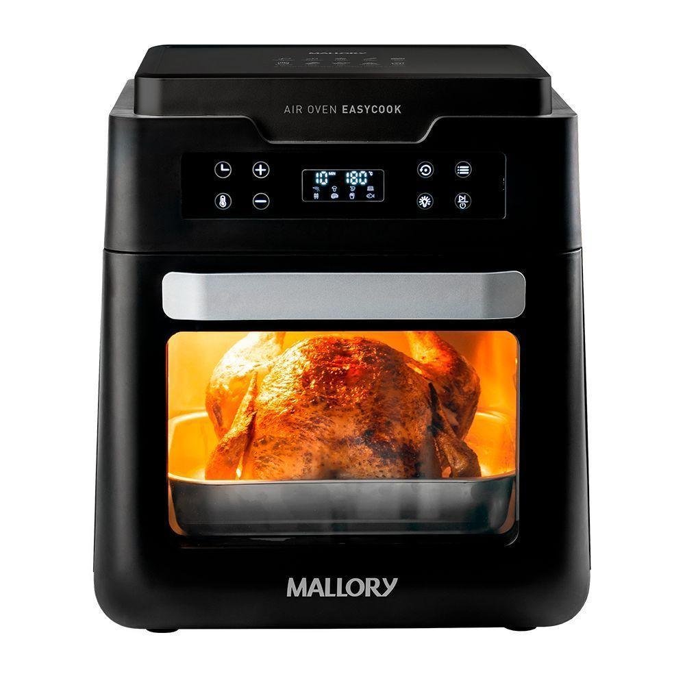 Fritadeira Elétrica Mallory 12 Litros Air Oven Easycook Preto 220V - Imagem zoom