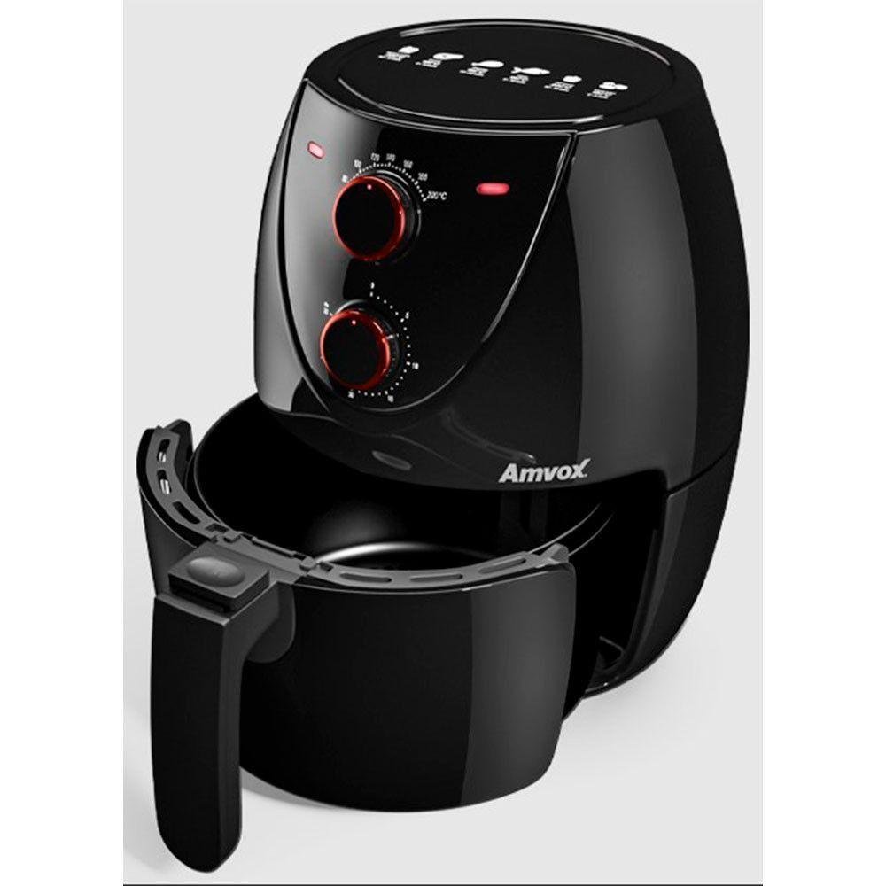 Fritadeira Air Fryer 4,5L Afr1205 220V Amvox Preto 220V - Imagem zoom