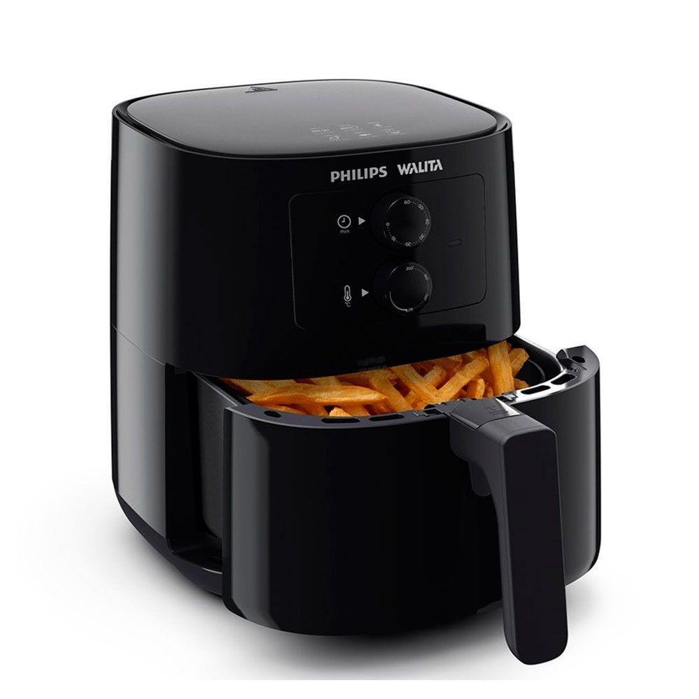 Fritadeira Airfryer 4.1 Litros 1400w Ri9201 Série 3000 Philips Walita Preto 220v - Imagem zoom