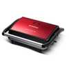 Grill E Sanduicheira Mondial Press Ceramic Preto Com Vermelho 127V - Imagem 1