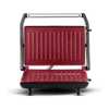 Grill E Sanduicheira Mondial Press Ceramic Preto Com Vermelho 127V - Imagem 2