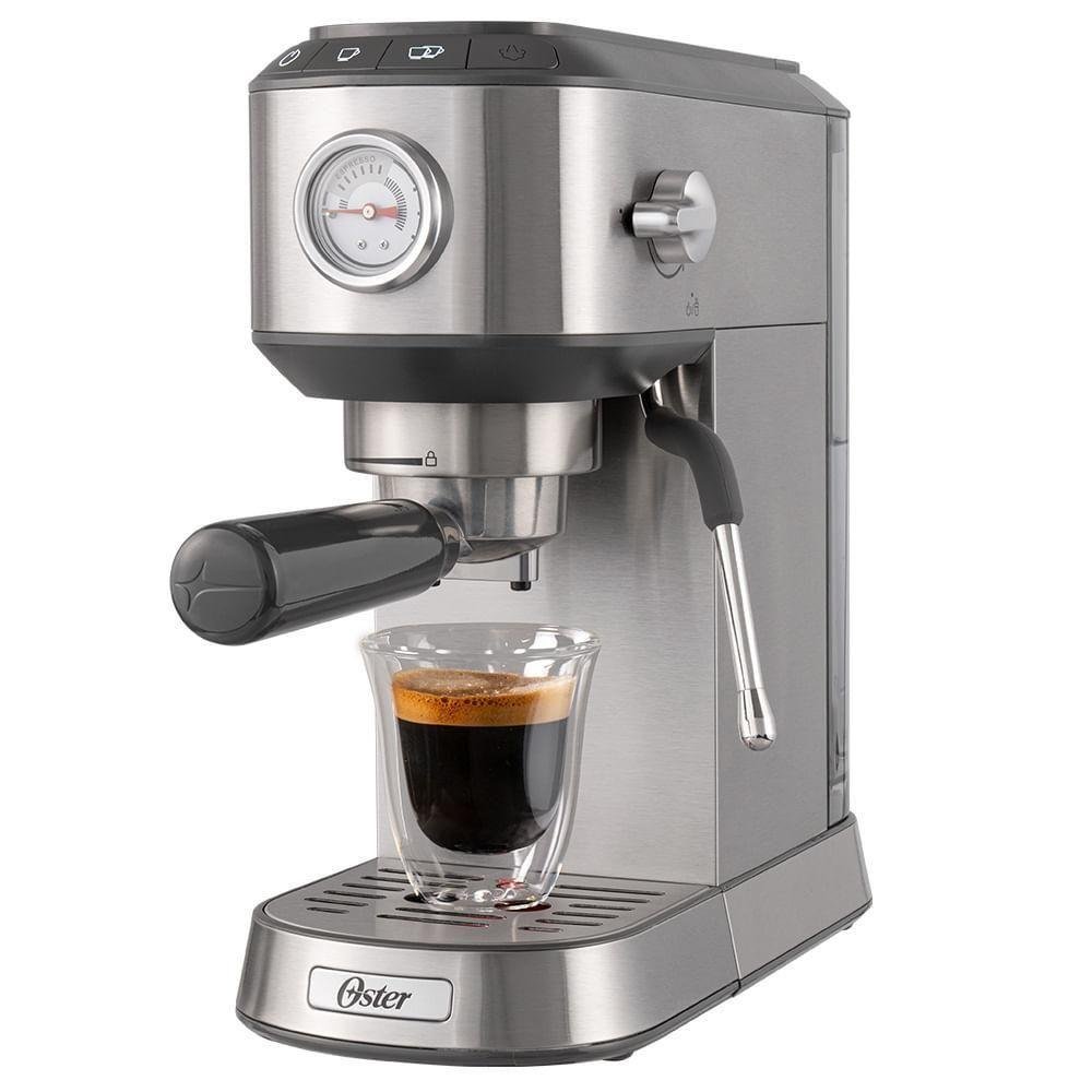 Kit Cafeteira Espresso Compacta E Moedor De Café Oster - 127v 127v - Imagem