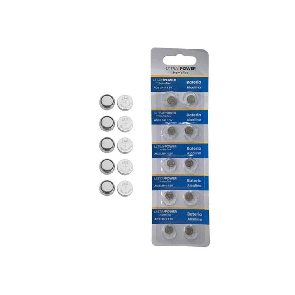 Bateria Alcalina AG13 LR44 1.5V - HOMEFLEX - Imagem zoom