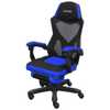 Cadeira Gamer Rocket Preta Com Azul - Cgr10Paz - Imagem 4