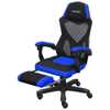 Cadeira Gamer Rocket Preta Com Azul - Cgr10Paz - Imagem 2