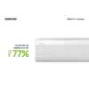 Ar Condicionado Split Inverter Samsung WindFree Connect 9000 BTUs Quente/Frio 220V AR09BSEAAWKXAZ - Imagem 5