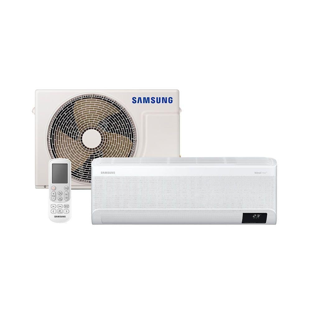 Ar Condicionado Hi Wall Samsung Windfree Connect Inverter 18.000 Btus Quente E Frio 220v - Imagem zoom