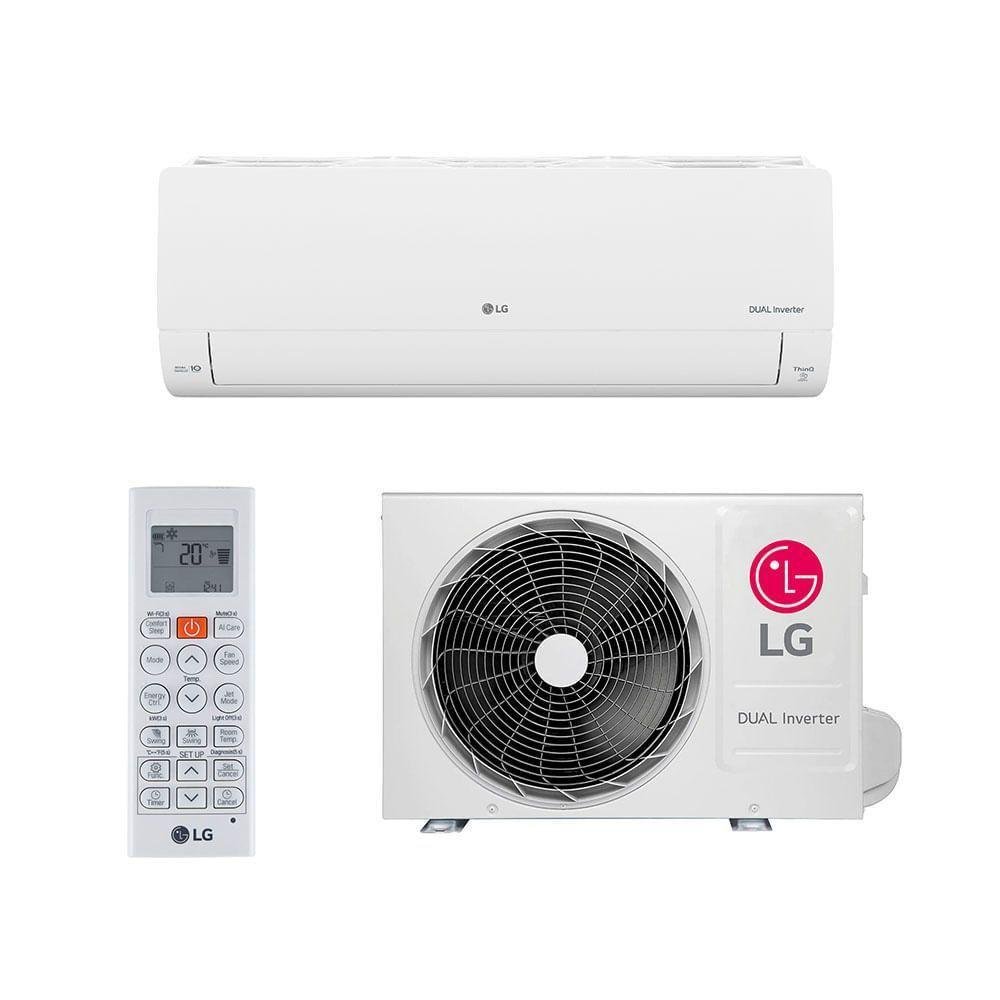 Ar Condicionado Hi Wall Lg Dual Inverter Voice 12.000 Btus Frio 220v R-32 - Imagem zoom