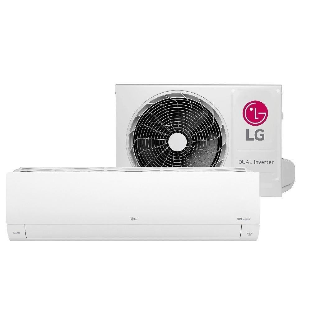 Ar Condicionado LG Dual Inverter Voice 9000 BTUS Quente E Frio Branco S3-W09AA31C 220V - Imagem zoom