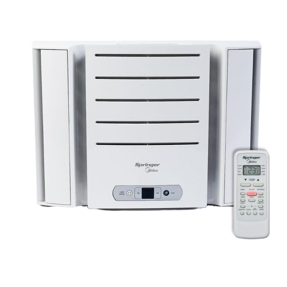 Ar Condicionado De Janela Midea 7.500 Btu/h Frio Eletrônico Branco Qck078rb - 127v - Imagem zoom