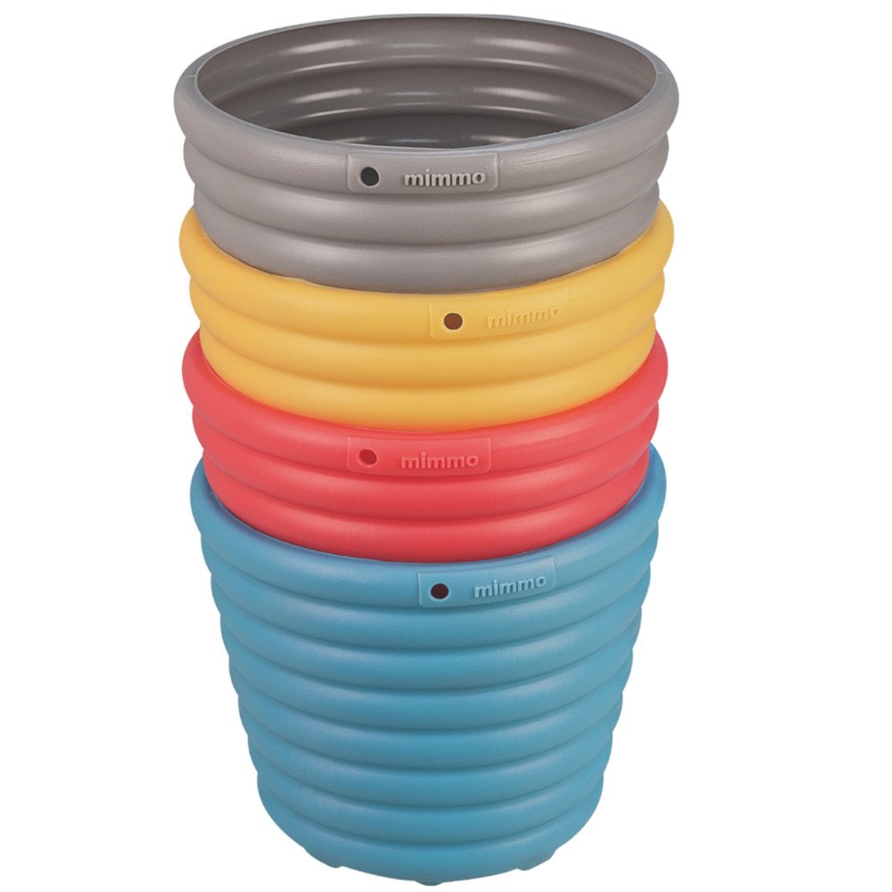 Conjunto Vasos Cachepô Coloridos 1,7 Litros com 4 Peças  - Imagem zoom