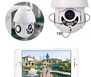 Camera Ip Giratoria Speed Dome Wifi Resiste Agua Segurança AQUILAE-598028 - Imagem