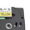 Fita para Rotulador Preto sobre Amarelo 18mm x 8m - Imagem 4