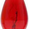 Lâmpada Chupeta 7W E14 Bulbo CH24 Cor Vermelha  - Imagem 3