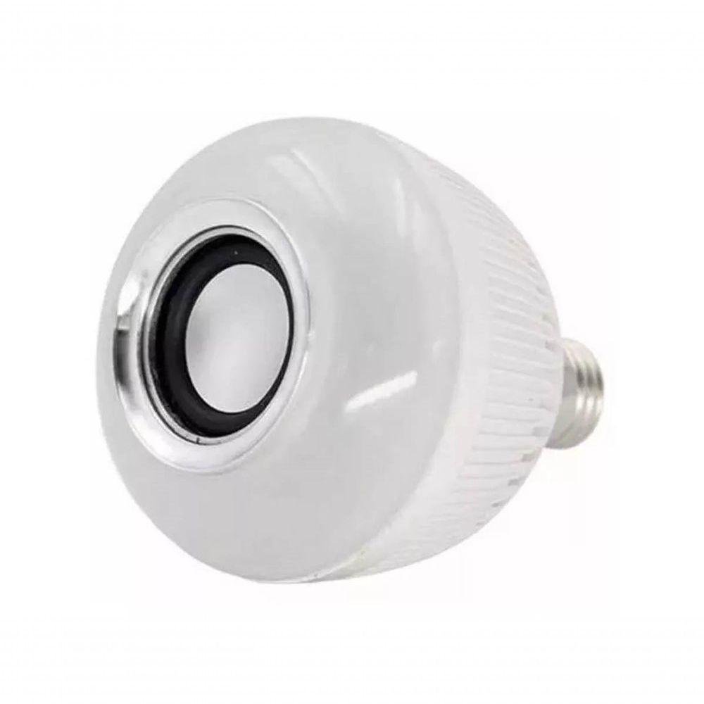 Lampada Luz Led Rgb Bluetooth Caixa Som Controle Remoto - Imagem zoom