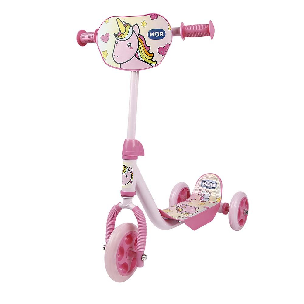 Mini Moto Infantil Rosa e Lilás com Pedal - CALESITA-947