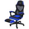 Cadeira Gamer Rocket Preta Com Azul Cgr10Paz - Imagem 3