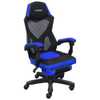 Cadeira Gamer Rocket Preta Com Azul Cgr10Paz - Imagem 4