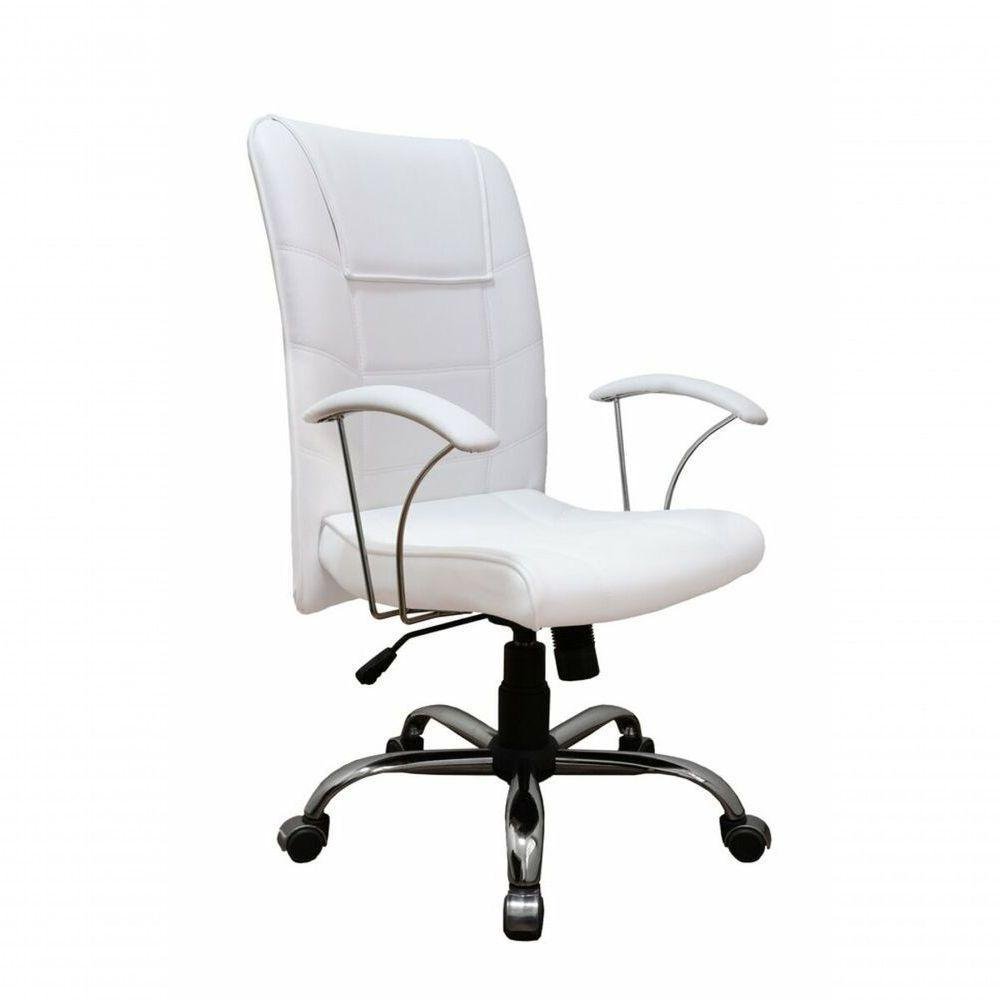 Cadeira Presidente Ergonomica Linha Vivara Branco