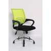 Cadeira de Escritório Diretor Pelegrin PEL-CR11 Preta e Verde Limão - Imagem 3