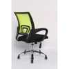 Cadeira de Escritório Diretor Pelegrin PEL-CR11 Preta e Verde Limão - Imagem 4