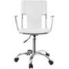 Cadeira Diretor Executiva em Couro PVC Branca Pelegrin PEL-6011 - Imagem 3