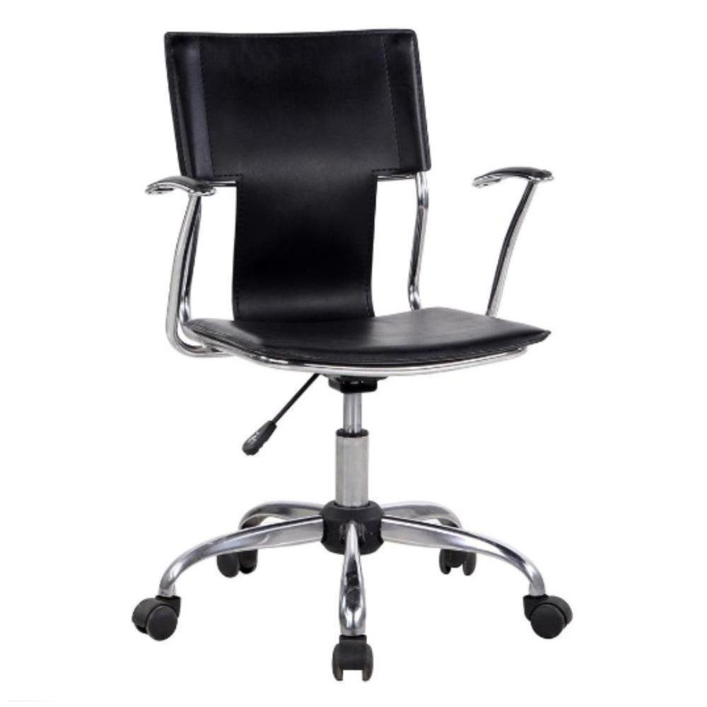 Cadeira Diretor Executiva em Couro PVC Preta Pelegrin PEL-6011 - Imagem zoom