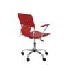 Cadeira Diretor Executiva em Couro PVC Vermelha Pelegrin PEL-6011 - Imagem 4