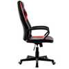 Cadeira Gamer Pelegrin em Couro PU PEL-3017 Preta e Vermelha - Imagem 4