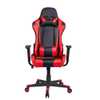 Cadeira Gamer Pelegrin em Couro PU Reclinável PEL-3012 Preta e Vermelha - Imagem 1