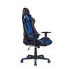 Cadeira Gamer Pelegrin em Couro PU Reclinável PEL-3013 Preta e Azul - Imagem 4