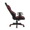 Cadeira Gamer Pelegrin em Couro PU Reclinável PEL-3019 Preta e Vermelha - Imagem 5