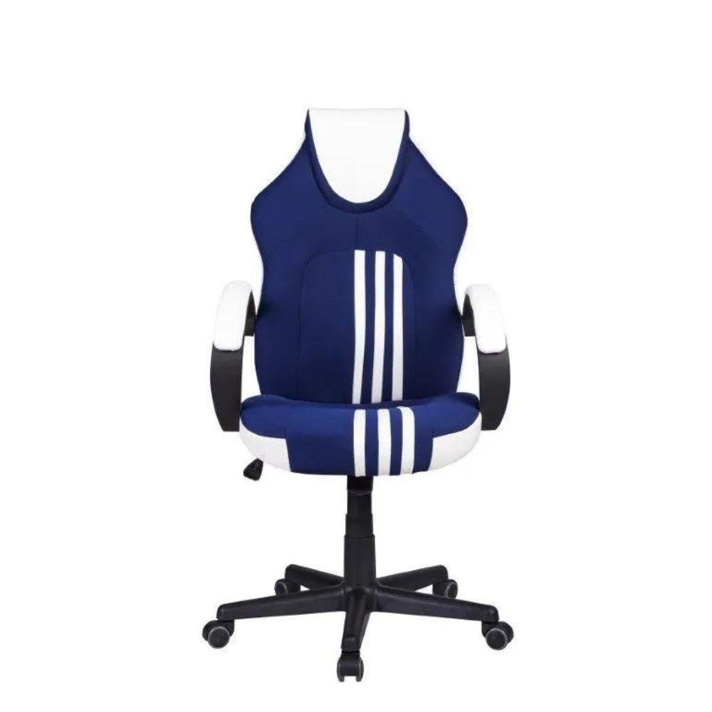 Cadeira Gamer Pelegrin PEL-3005 Azul, Branca e Preta - Imagem zoom