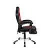 Cadeira Gamer Pelegrin PEL-3006 Couro PU Preto e Vermelha - Imagem 5