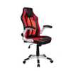 Cadeira Gamer Pelegrin PEL-3009 Couro PU Preta e Vermelha - Imagem 3