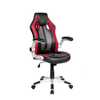 Cadeira Gamer Pelegrin PEL-3009 Couro PU Preta, Vermelha e Cinza - Imagem 3