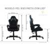 Cadeira Gamer Reclinável com LED Pelegrin PEL-3023 Preta - Imagem 2