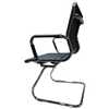 Cadeira Interlocutor em Couro PU PEL-1190V Preta Design Charles Eames - Imagem 3