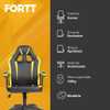 Cadeira Gamer Fortt Harbin Amarela - Cgf022-am - Imagem 4