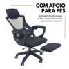 Kit 2 Cadeiras de Escritório Presidente Executiva Oficial Supreme Preto OFICIAL WEBSHOP-617922 - Imagem 3